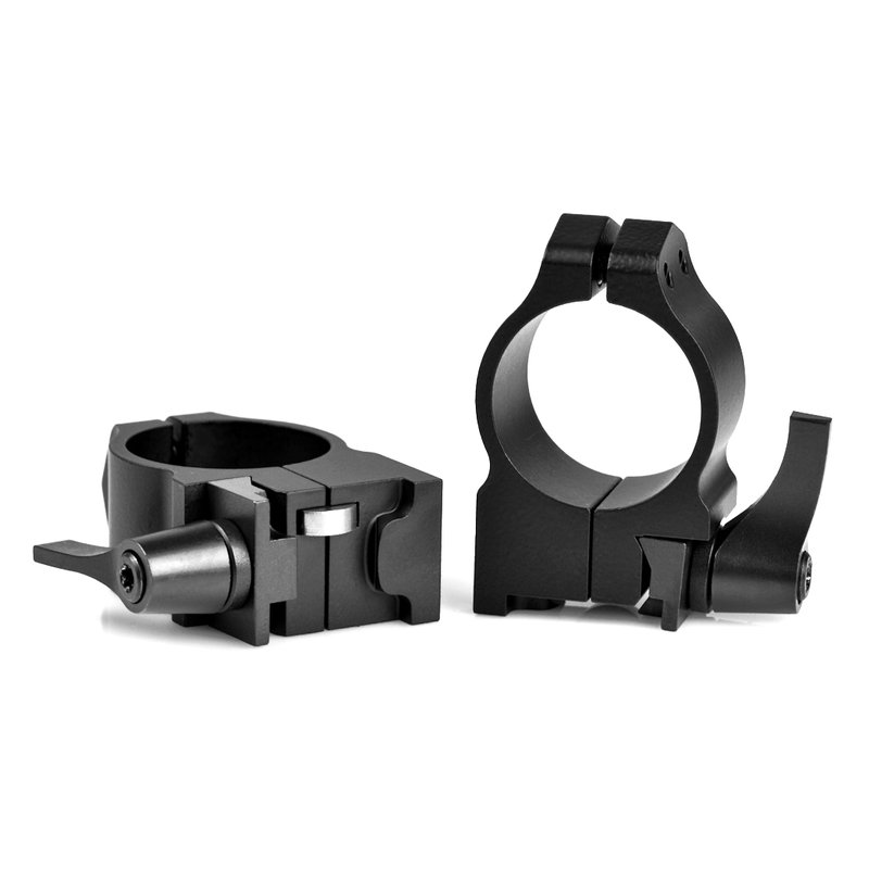 Warne Maxima 1in Ruger QD Medium Matte Rings for Ruger Dovetail