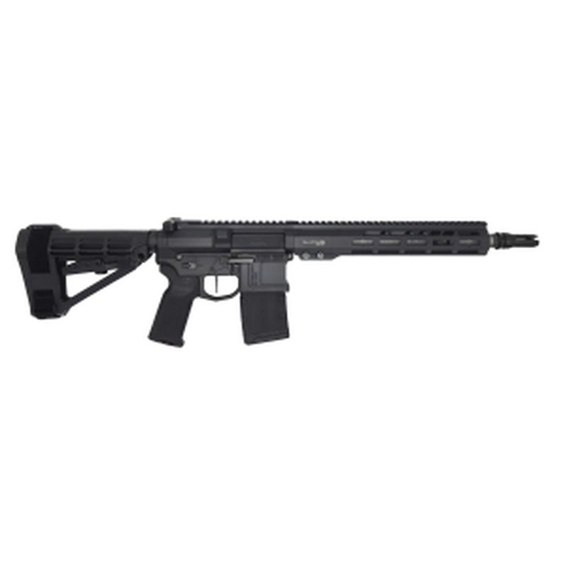 Blackout Defense Quantum DTL, 6mm ARC, 12.5" Barrel, Slick Side, Adjustable Gas Block, Black, Pistol