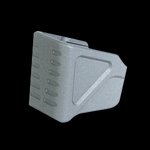 Timber Creek GLMEPT Glock 17/19 Magazine Extension Plate - Tungsten Anodized Aluminum