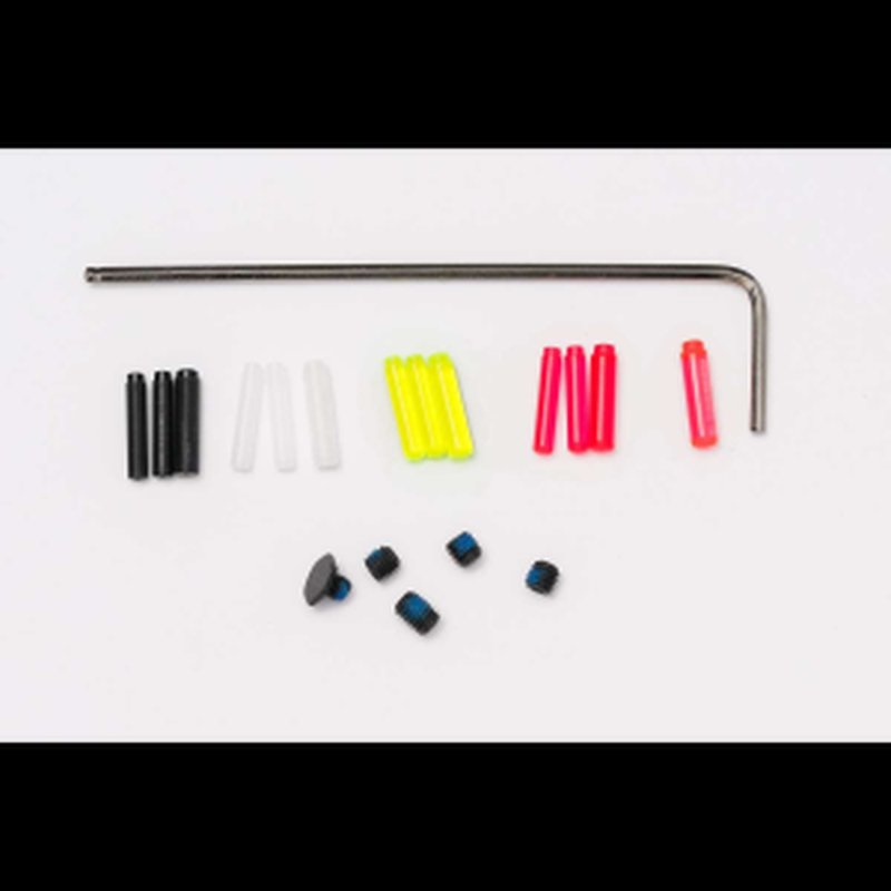 TAG Precision TSF Shooter's Service Pack Front & Rear Fiber Sights Kit