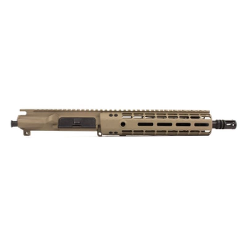 Aero Precision AR-15 M4E1 Enhanced Upper Receiver APAR640222M2 – 10.5" CMV Barrel, 9" Gen 2 M-LOK Handguard, Cerakote FDE