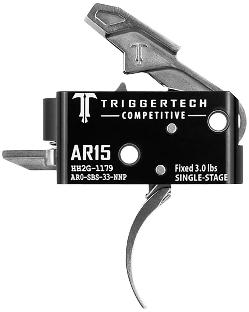 TriggerTech AR-15 Single-Stage Competitive Pro Curved Trigger