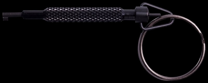 Uzi Accessories Rotating Handcuff Key Black Metal Fits Most Police Handcuffs