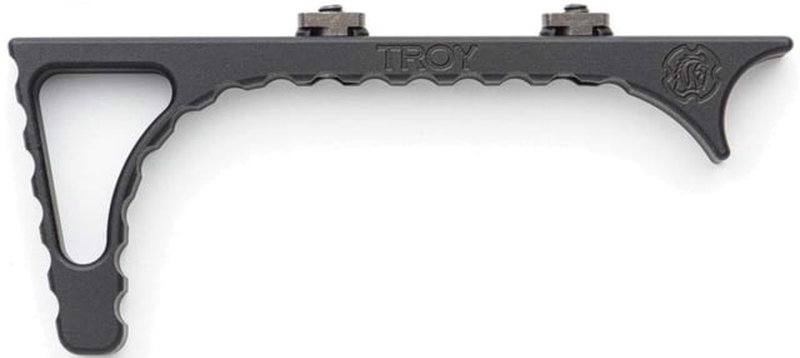 Troy Angled AR-15 M-LOK Foregrip, Black Anodized