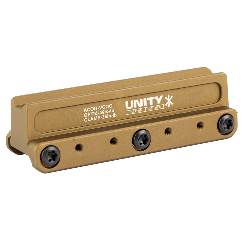 Unity Tactical FAST COG mount for Trijicon ACOG/VCOG - 2.05in centerline height