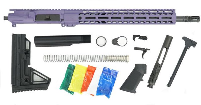 Ghost Firearms 7.62x39 AK-Platform Complete Upper Kit 16in Carbine 14in M-LOK Handguard