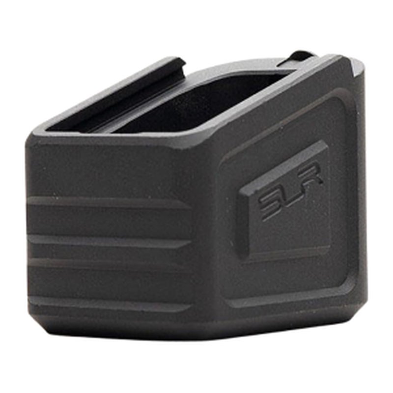 SLR Rifleworks Extended Magazine Plate for PMAG 17+5 9mm Black