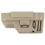 B5 SYSTEMS Collapsible Precision Stock with Long Cheek Risers | FDE