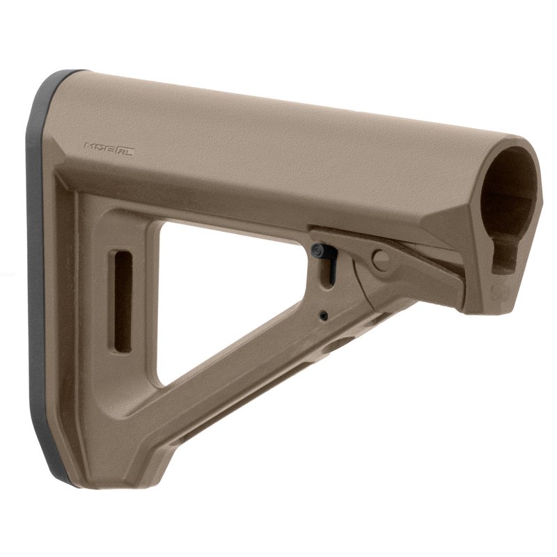 Magpul MOE RL Carbine Stock AR-15 Mil-Spec Flat Dark Earth Reversed Lever