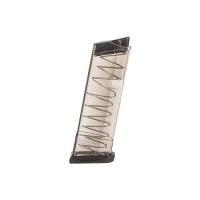 Elite Tactical Systems Glock 43 9mm 9-Round Extended Magazine - Smoke Polymer