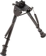 Truglo Tac-Pod Fixed Base Bipod 14–29 in Adjustable Height Pivoting Metal Black TG8901Z