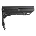 Mission First Tactical Battlelink Minimalist Mil-Spec Stock Black Aluminum for AR-15 Mil-Spec Buffer Tubes