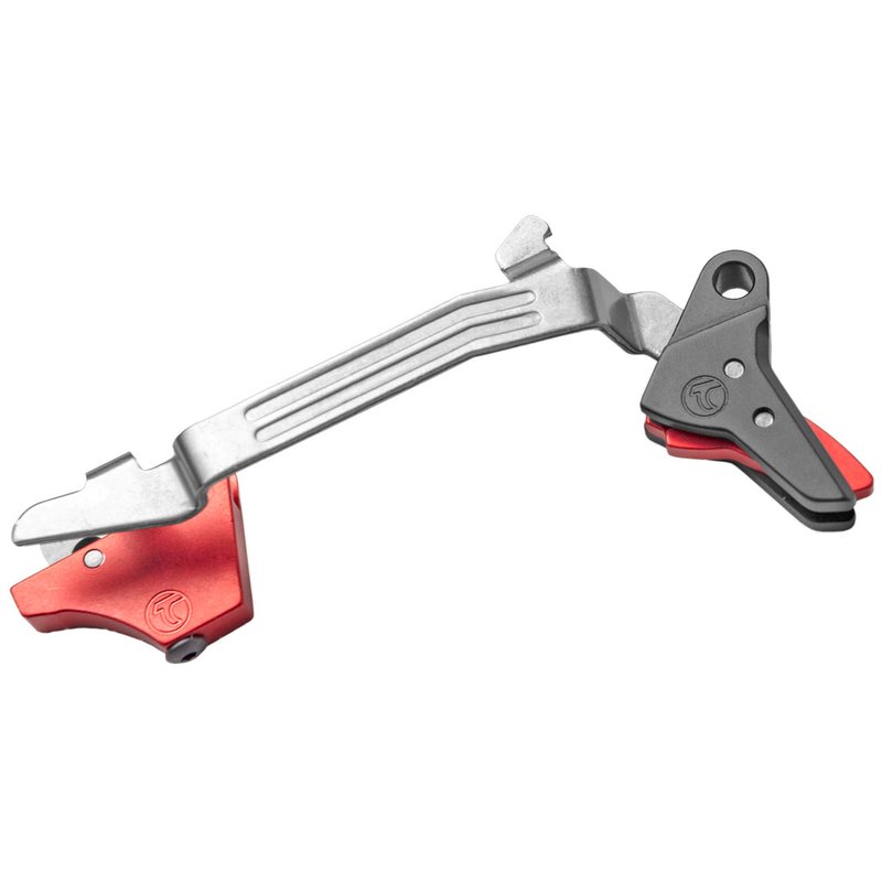 Timney Triggers Alpha Competition Trigger Glock Gen 5 3 lb NP3 Aluminum Red