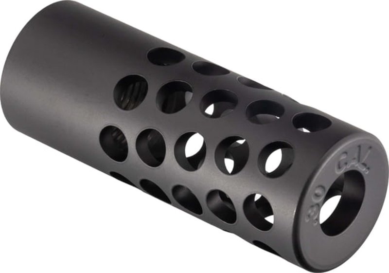Tactical Precision Manufacturing TPM .30 Cal. 5/8x24 Titanium Muzzle Brake - Black