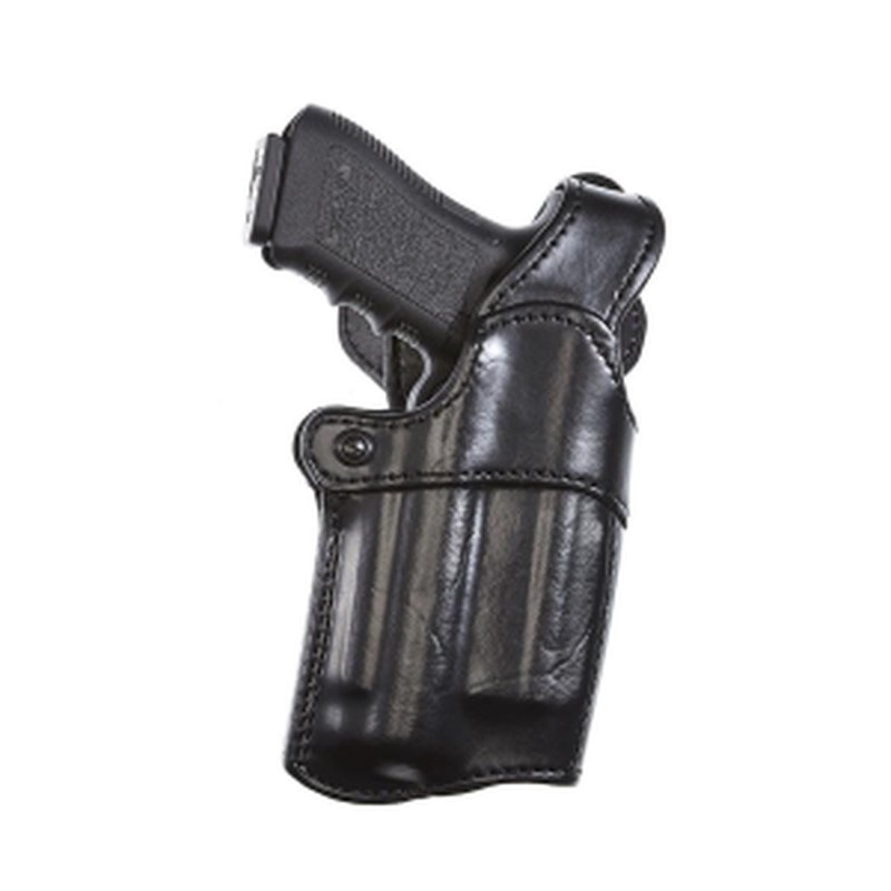 Aker Leather 114 Nightguard Low Ride Tactical Light Bearing Duty Holster Glock 17 Insight M3 Right Hand