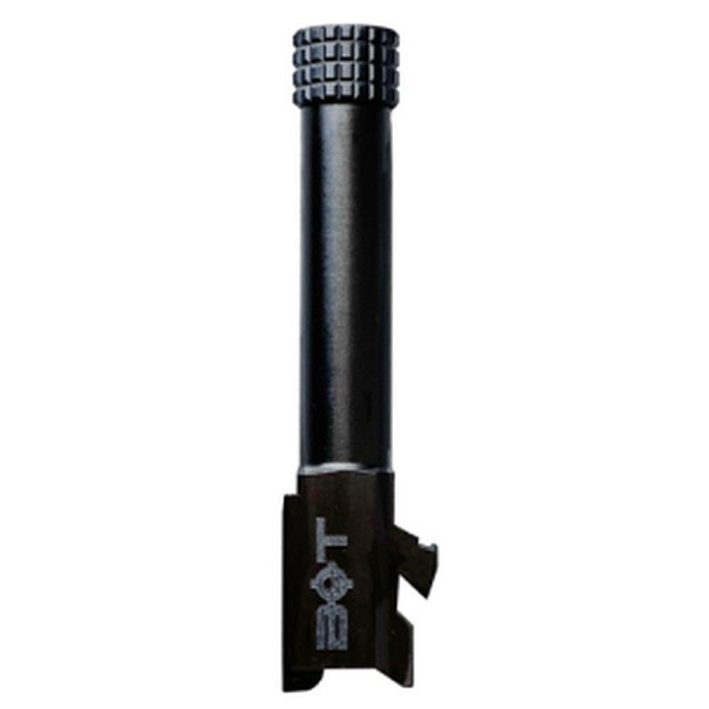 Backup Tactical Barrel 9mm Black Threaded 1/2x28 Fit Glock 26 Gen 1-5