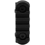 TAPCO 5-Slot Picatinny Rail Attachment 1.6in Black M-LOK Keymod