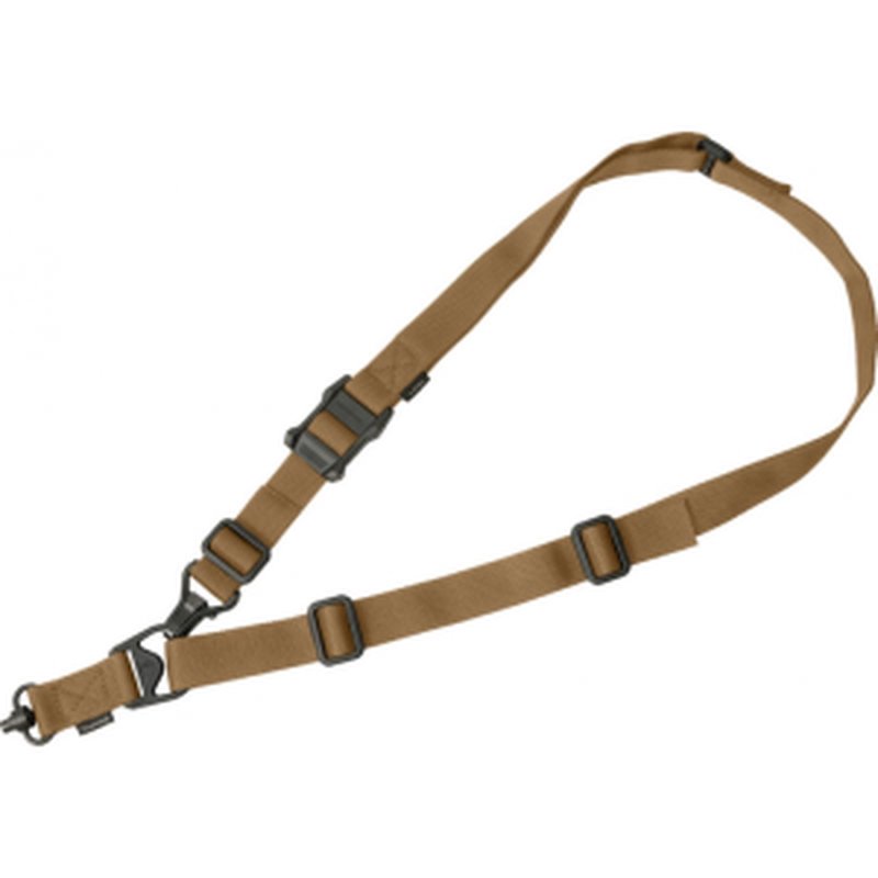 Magpul MAG515-COY MS3 Single QD Sling GEN2 1.25" Nylon Webbing Coyote Adjustable