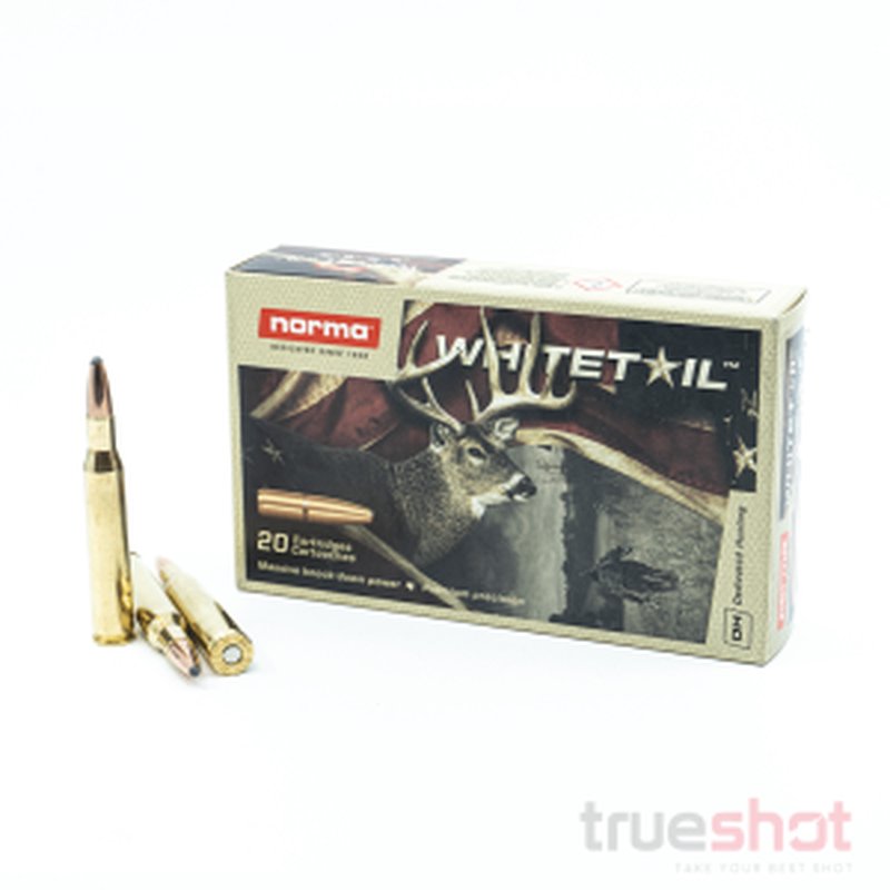Norma Whitetail 270 Win 130 Grain Pointed Soft Point Hunting Ammo