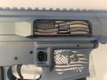 17 Design And Manufacturing 17dm-4 5.56 NATO AR-15 Semi Auto Rifle 20.5 Inch Barrel Black Grey