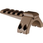Ruff's Precision Manufacturing Diving Board Picatinny 35mm Low FDE