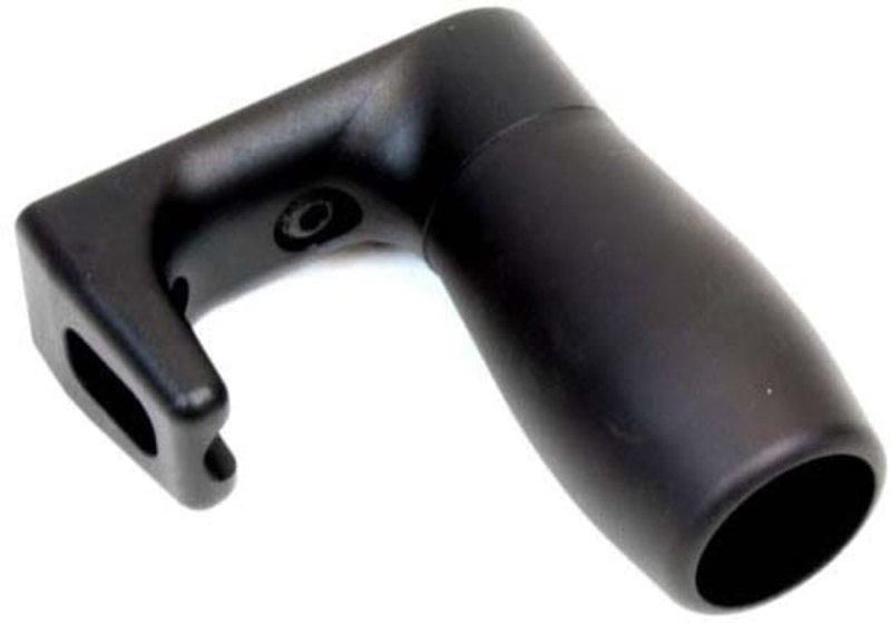A3 Industries Compact Shorty Vertical Grip Integrated Handstop 90 Degree 2.00in Smooth Aluminum