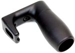 A3 Industries Compact Shorty Vertical Grip Integrated Handstop 90 Degree 2.00in Smooth Aluminum