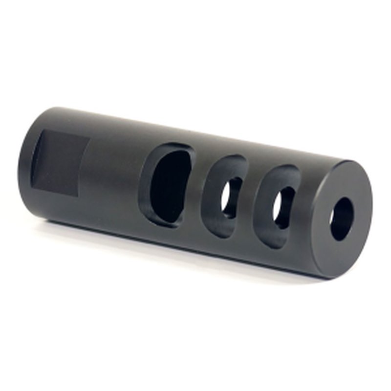 Yankee Hill Machine Low Profile Muzzle Brake 5.56mm 1/2x28 Steel AR-15 Accessory