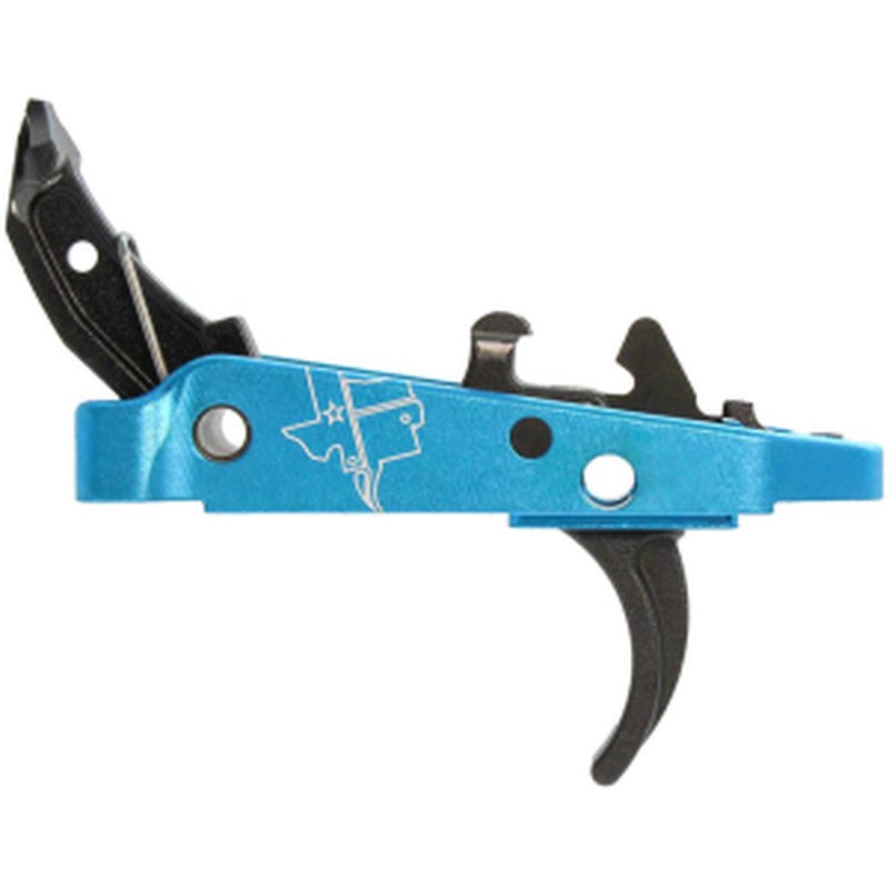 CMC Triggers AK47 Trigger 2.0 Drop-In Single Stage 3.5lb Curved Trigger with Blue Housing