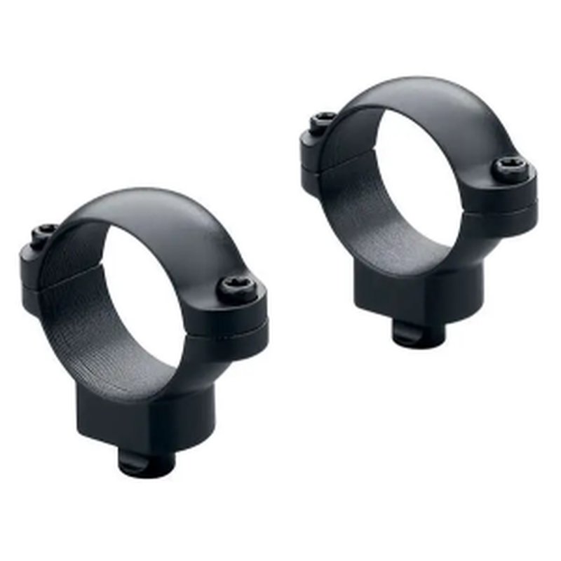 Leupold Quick Release Ring Set 30mm Diameter High Black Gloss