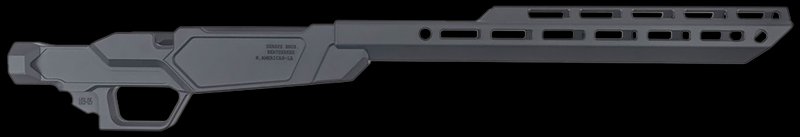 Sharps Bros Heatseeker Chassis Ruger American Matte Black
