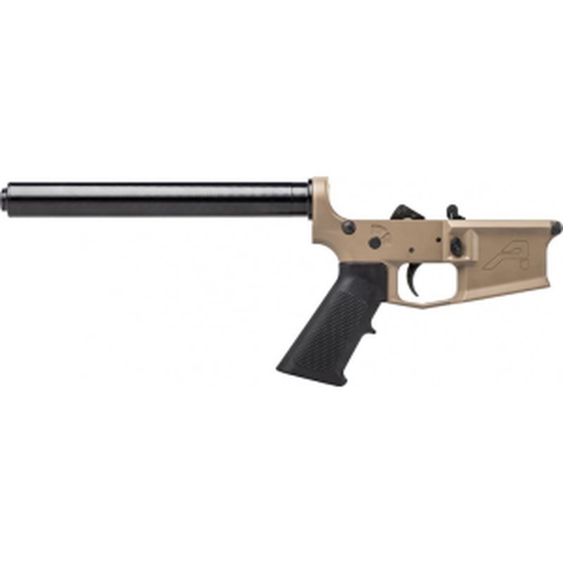Aero Precision M4E1 Rifle Complete Lower Receiver with A2 Grip, No Stock FDE Cerakote
