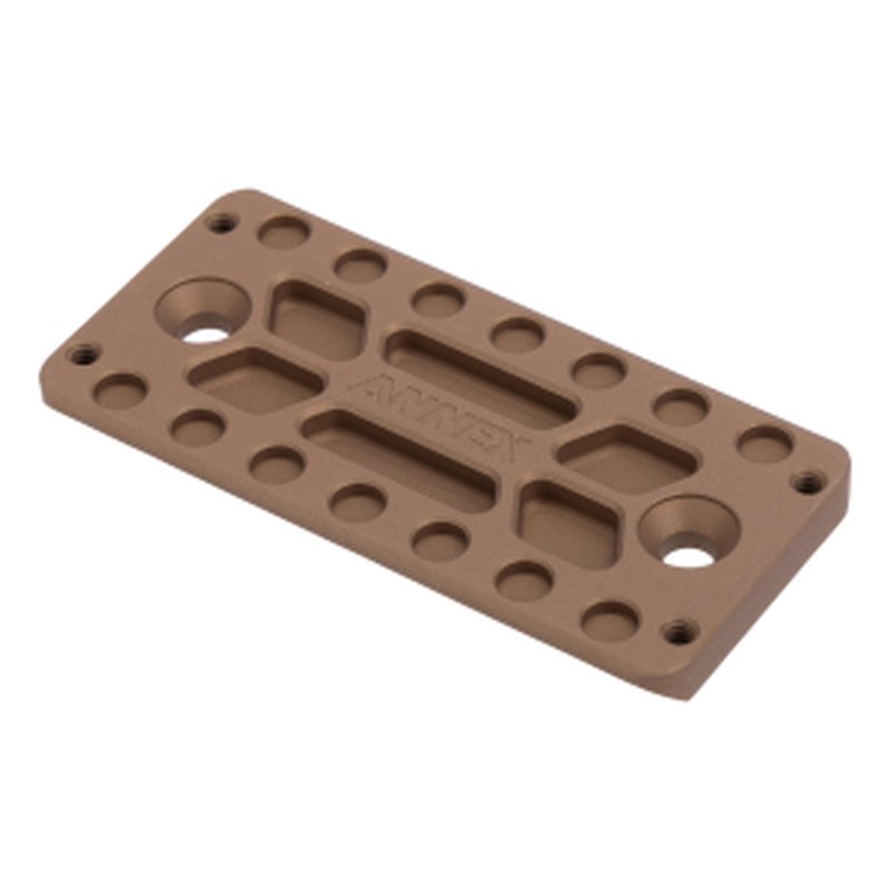 Annex Defense ARCA Rail Section M-LOK 3.1in Tan Anodized