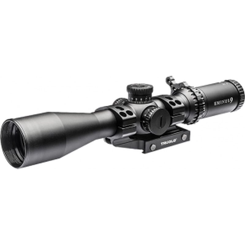TruGlo TG-8541TLR Eminus Black Anodized 4-16x44mm 30mm Tube Dual Illuminated (Green/Red)TacPlex MOA Reticle