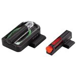 HiViz FastDot H3 Night Sight Set - Red/Green Front/Rear Sights for Optimal Low-Light Performance