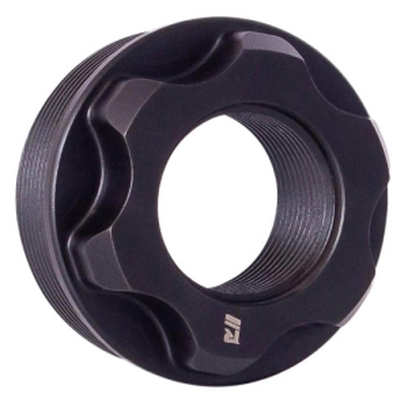 Rugged Suppressors Fixed Mount Obsidian 45/9 1/2x28 Fixed-Barrel Hosts OF001