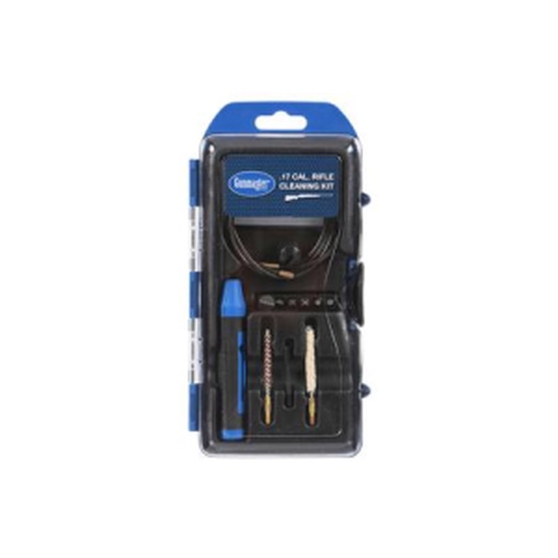 DAC Technologies GunMaster 17 Cal Rifle Cleaning Kit 14-Piece Black/Blue