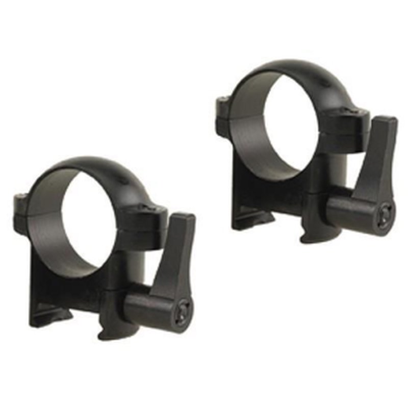 Burris 1\" Zee Quick Detach Rings (Weaver Style) 1\" Medium Matte
