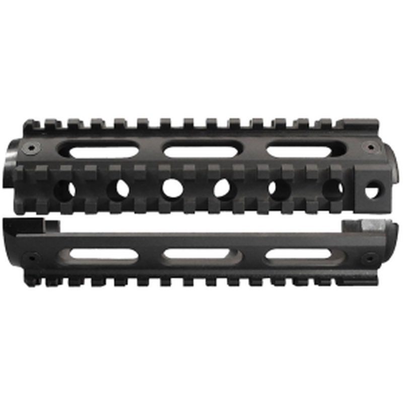 Yankee Hill 2-Piece Colt Carbine AR-15 Picatinny Handguard 6.625" Black