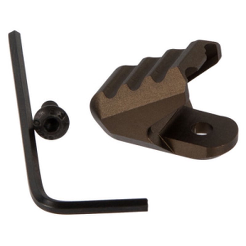 STRIKE INDUSTRIES Extended ISO Tab Latchless Charging Handle FDE