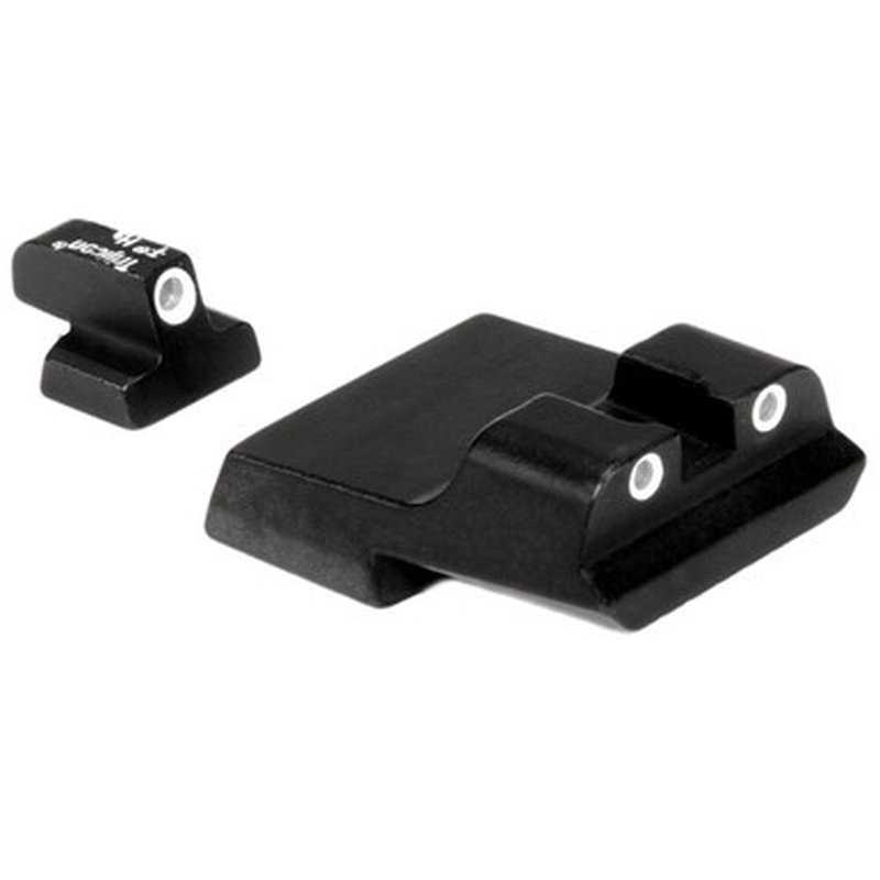 Trijicon SA15 600385 S&W .40 Long Rear 3-Spot Night Sight Set (Novak rear)