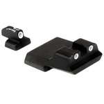 Trijicon SA15 600385 S&W .40 Long Rear 3-Spot Night Sight Set (Novak rear)