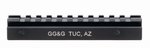 GG&G AR-15/M16 Scope Rail Picatinny Mount Optic Specific Mount - Standard Version