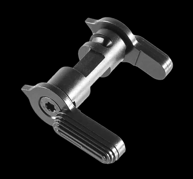 Patriot Ordnance Factory POF Ambi Safety Selector for AR Platform Black Anodized