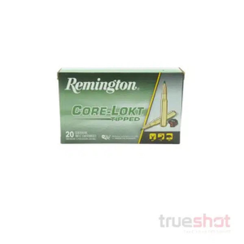 Remington Core-Lokt 243 Win 100 Grain PSP Ammo Brass Case