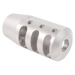 PRI Quiet Control Muzzle Brake 7.62mm 5/8"-24 Thread AR-10, LR-308 Stainless Steel