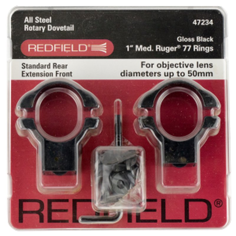 Redfield 30mm Dovetail Scope Rings for Ruger 77 - Medium