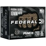 Federal PD10P1 Punch 10mm Auto 200gr Jacketed Hollow Point Ammunition