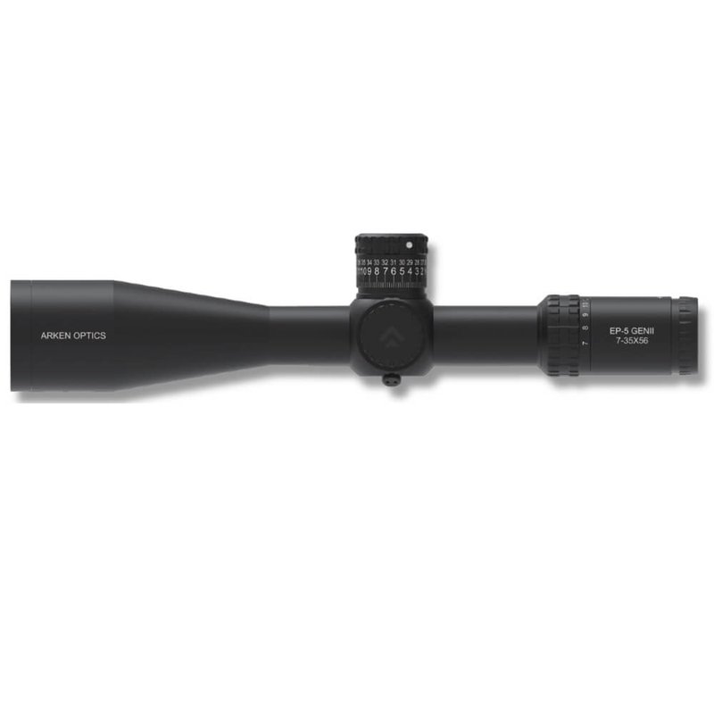 Arken Optics EP5 Gen 2 7-35x56 FFP Riflescope w/ Illuminated VPR & Zero Stop (34mm)