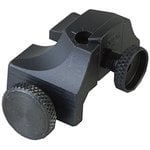 Rifle Weaver Rear Sight - Rifle Peep Weaver Rear Sight Black